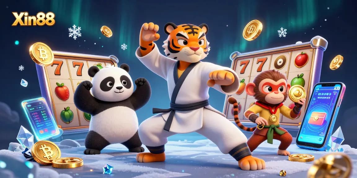 Experience the thrill at Xin88 with exciting slot games and lively casino scenes.