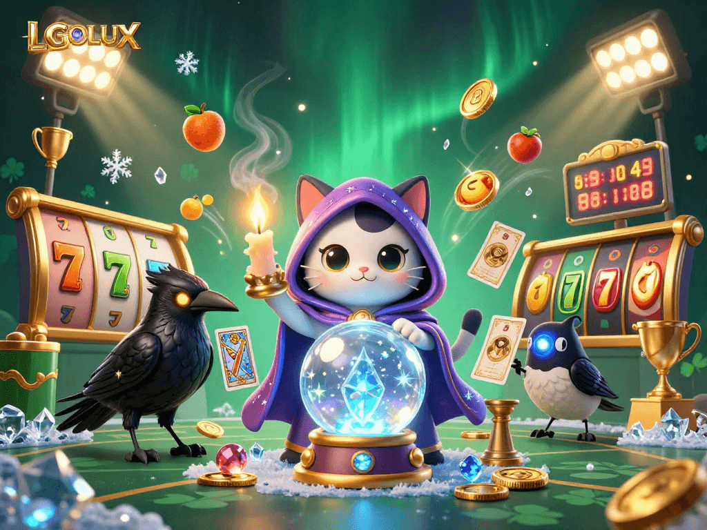 Experience thrilling winning opportunities with LGOLUX slot games, featuring vibrant graphics and interactive elements.