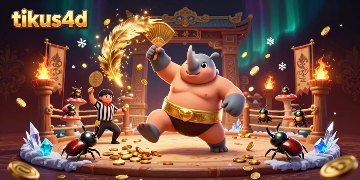Experience thrilling action with tikus4d as beetle champions stomp for gold coins in an electrifying betting arena.
