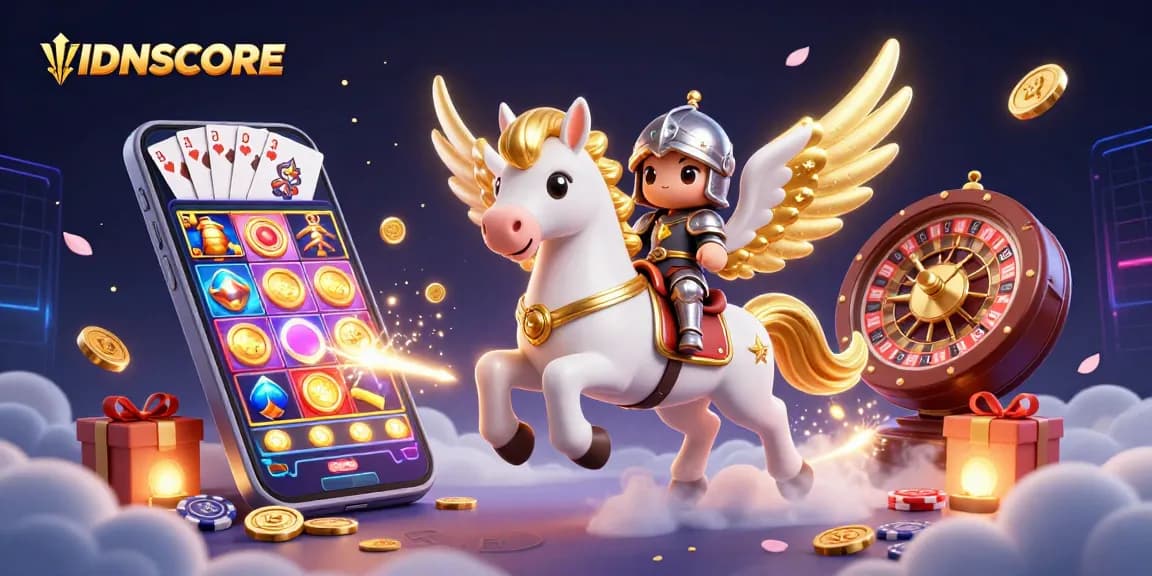 Experience thrilling gameplay with IDNSCORE's immersive slot adventures featuring vibrant characters and rich design.