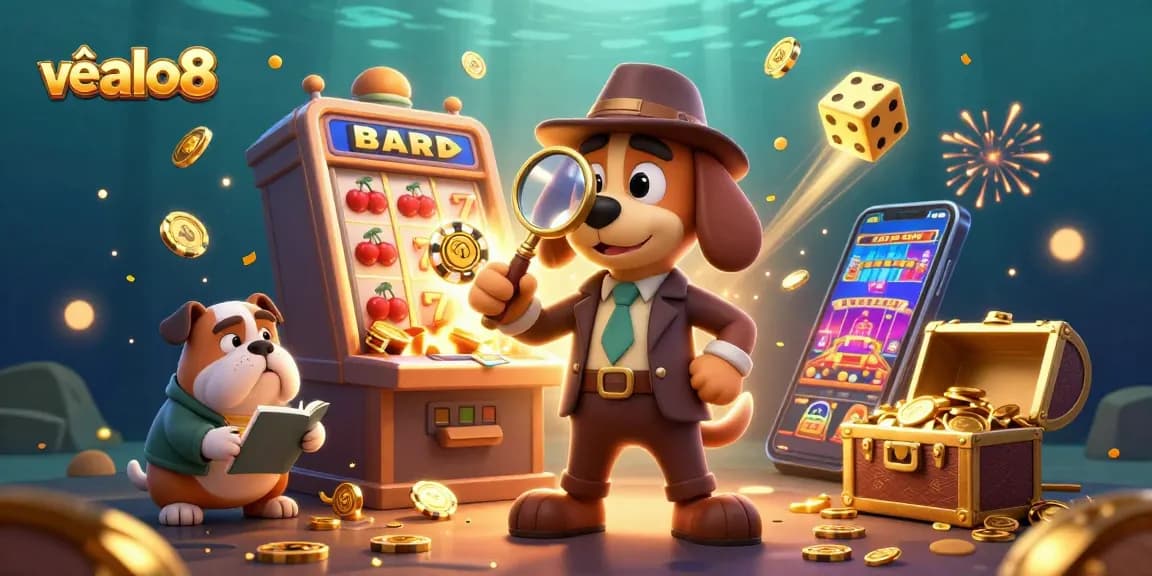 Engage in winning excitement about alo8 with a detective duo unlocking casino treasures.