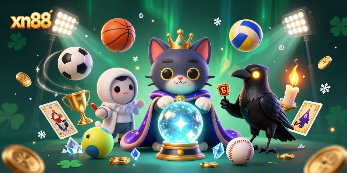 Experience thrilling gaming at xn88 with a vibrant 3D casino scene featuring dynamic characters and elements.
