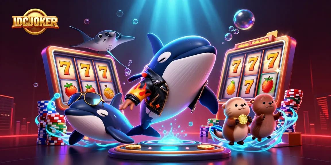 Experience thrilling jackpots with IDCJOKER's engaging slot games featuring vibrant characters and elements.