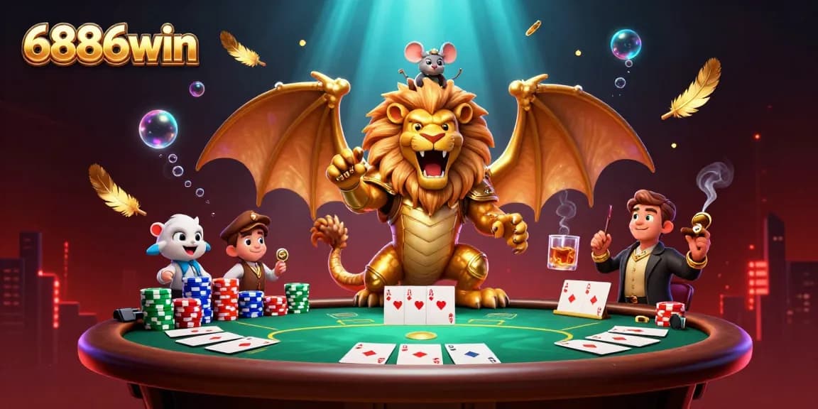 Join the excitement at 6886win with thrilling poker action and golden rewards!
