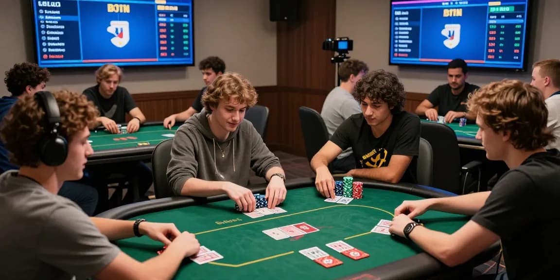 Excited players engaging in Daftar Nagapoker online poker game with vibrant graphics.