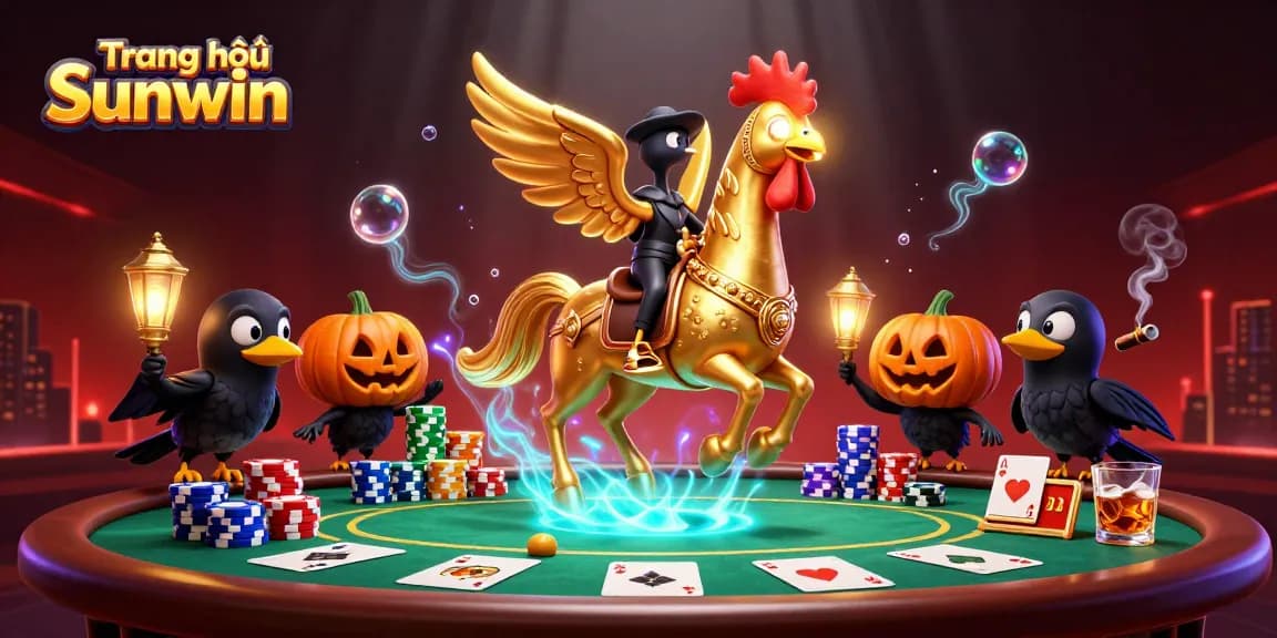 Experience the thrilling atmosphere of Trang chủ Sunwin with captivating casino visuals and dynamic gameplay elements.