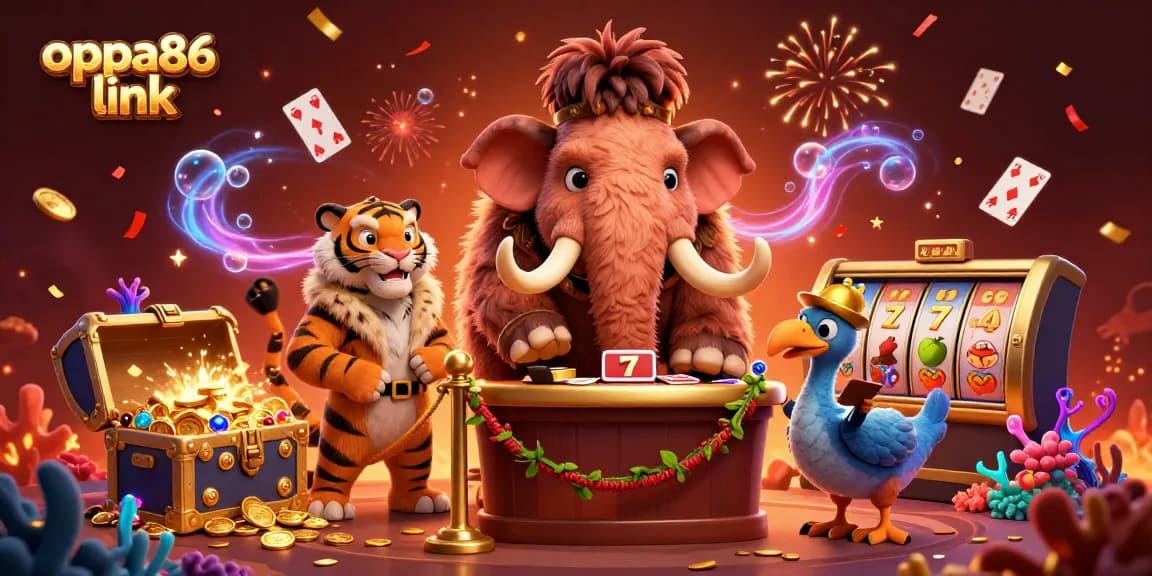 Experience the thrill of gaming with oppa86 link, where excitement meets exclusive VIP access in a vibrant casino atmosphere.