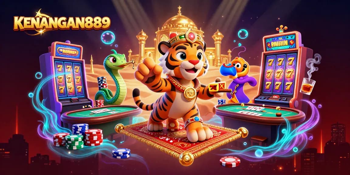 Experience thrilling gameplay at KENANGAN889 with vibrant slot machines and exciting rewards.
