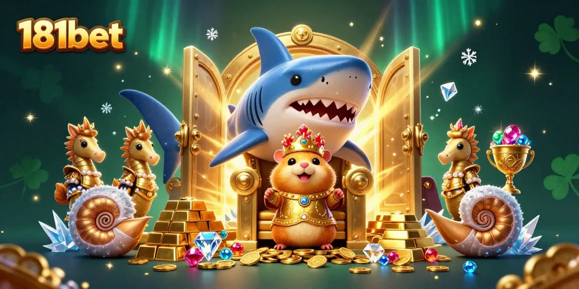 Engage with 181bet's vibrant online casino experience featuring dynamic characters and golds.