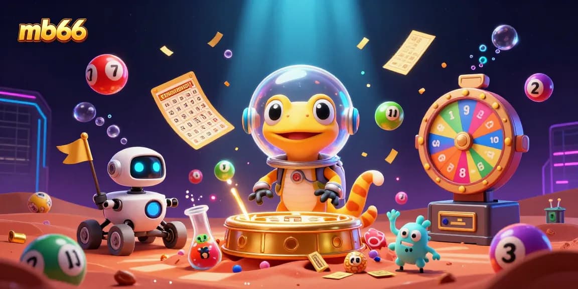 Engage with the thrilling adventures of mb66 in this dynamic 3D casino illustration.