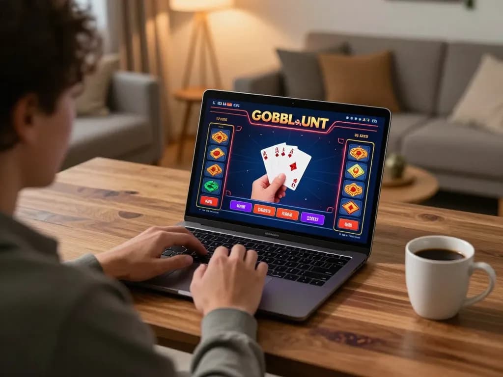 Engaging in nego77 daftar by winning at online casino games in a cozy home setting.