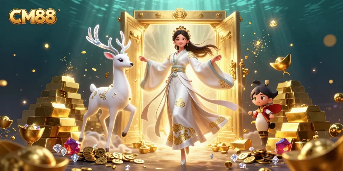 Experience exhilarating wins at CM88 with stunning visuals of gameplay and treasure.