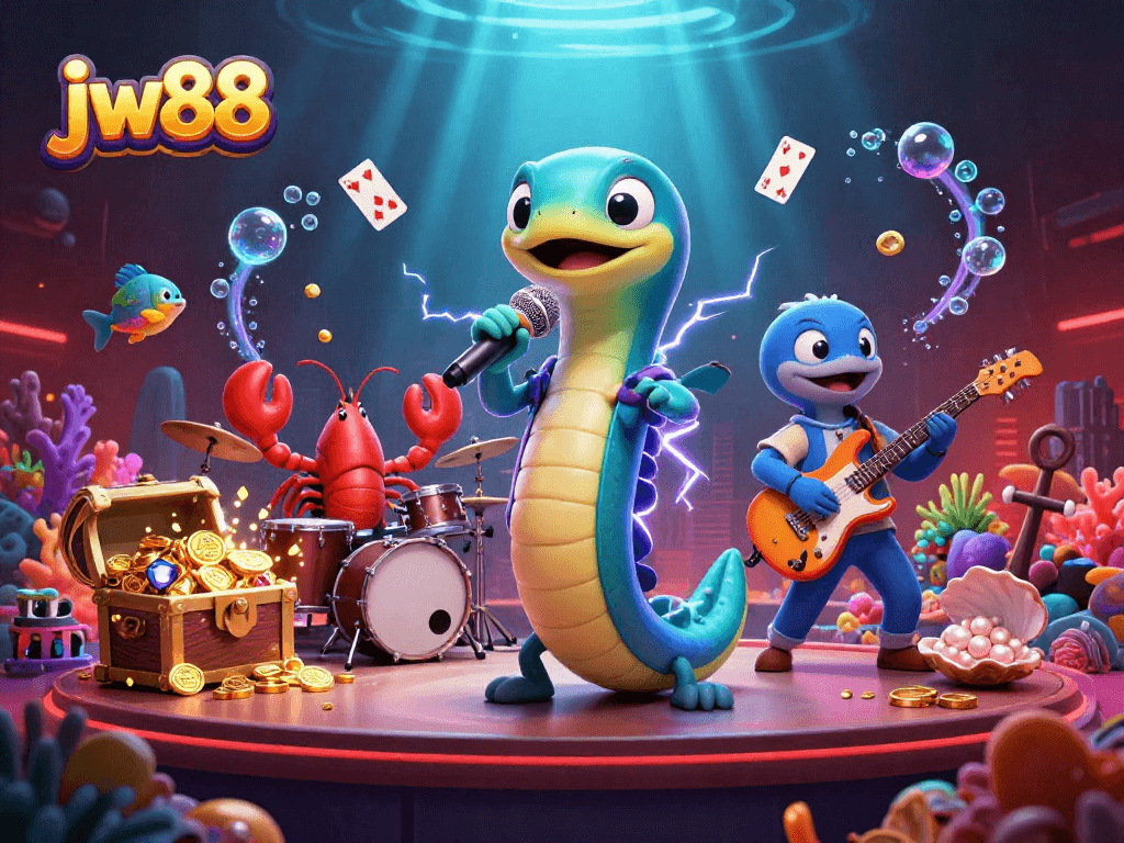 Experience the thrill of jw88 as lively sea creatures bring fun to online gaming.