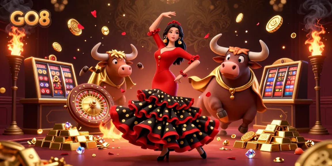 Experience exhilarating wins at GO8 Casino with stunning slot reels and golden treasures.