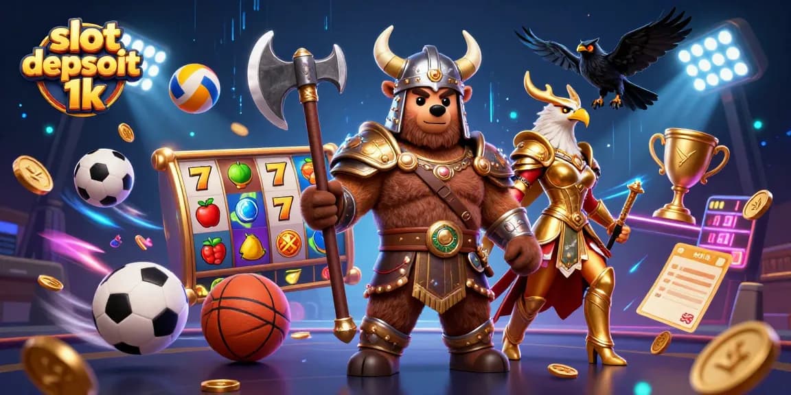 Spin to win at slot depsoit 1k with thrilling jackpot reels and dynamic gaming elements in 3D.