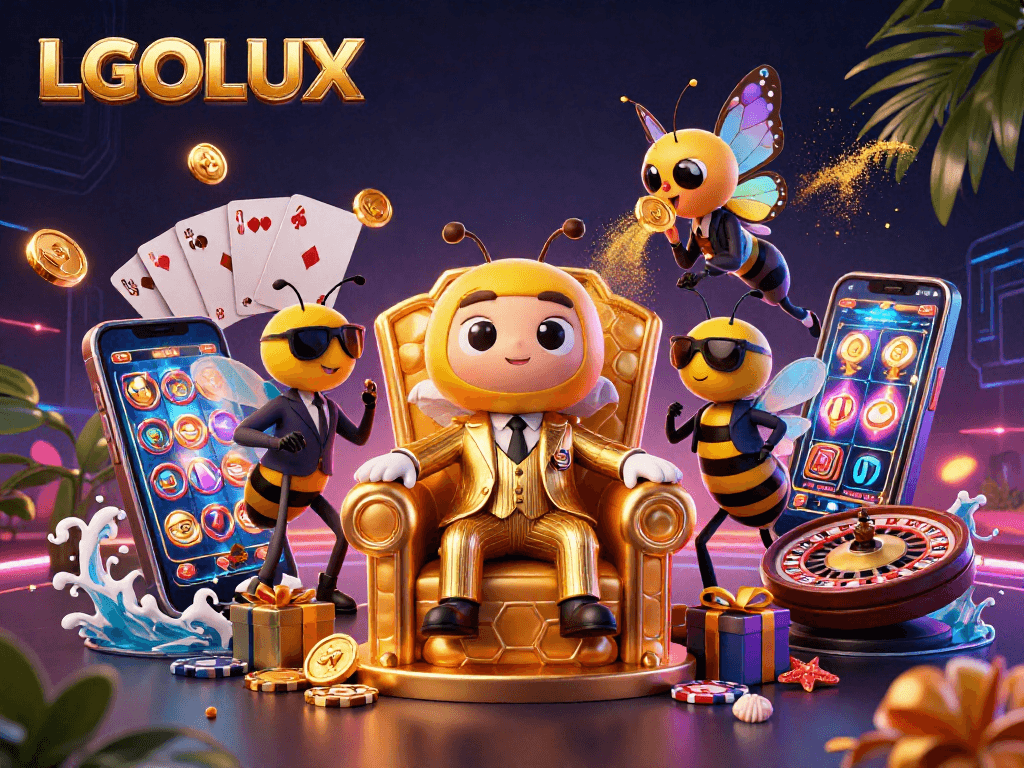 Experience superior gaming with LGOLUX through dynamic slot games and vibrant visuals.