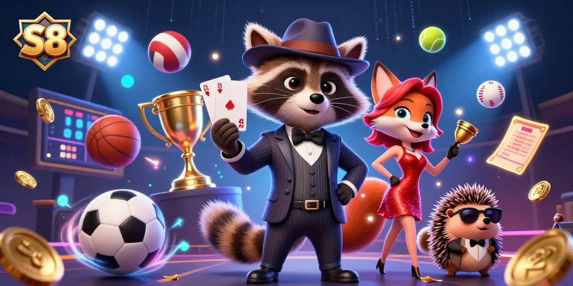 S8 offers immersive sports betting experiences with captivating characters and dynamic action.