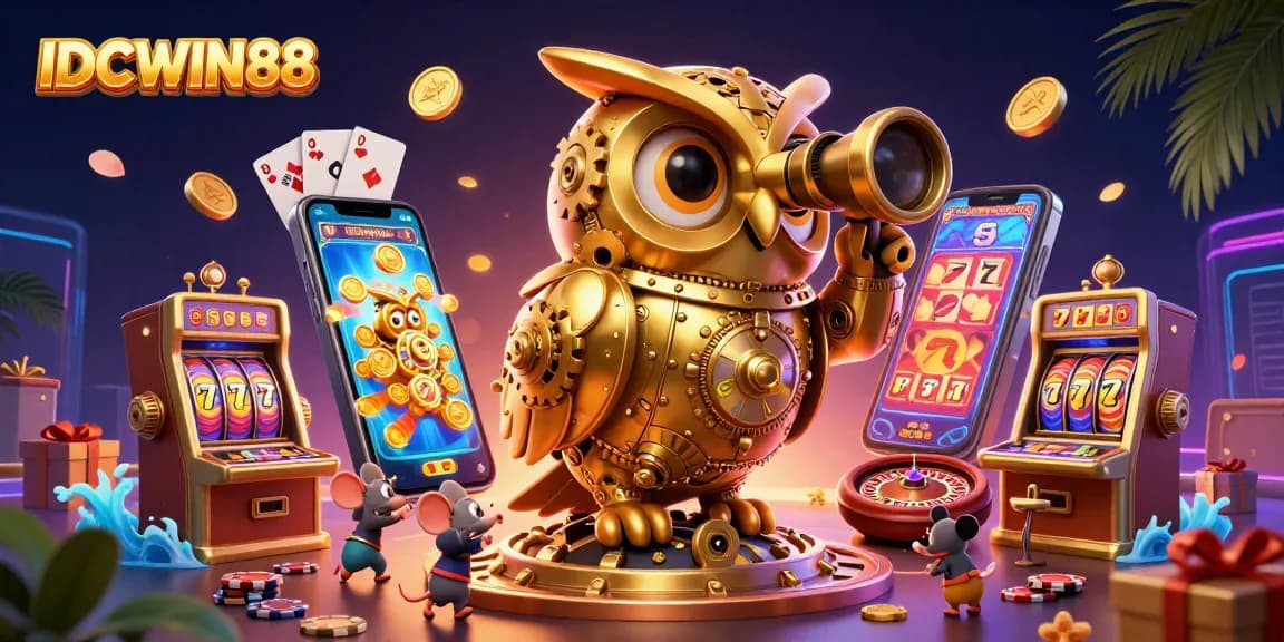 Experience thrilling gameplay and massive wins with IDCWIN88's enchanting slot game atmosphere.