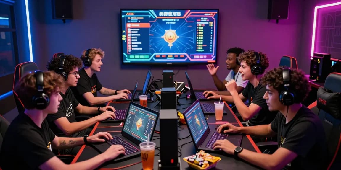 LUCK8 online gaming experience with friends in a vibrant, competitive setting.