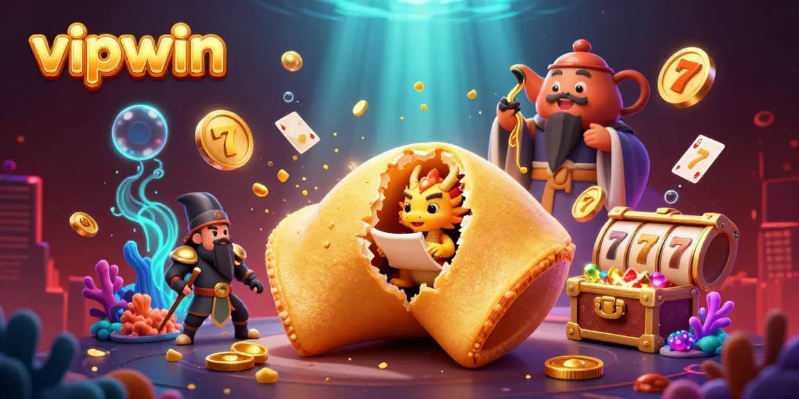 Spin the reels and reveal treasures in vipwin, where fantasy meets fortune in a vibrant casino scene.