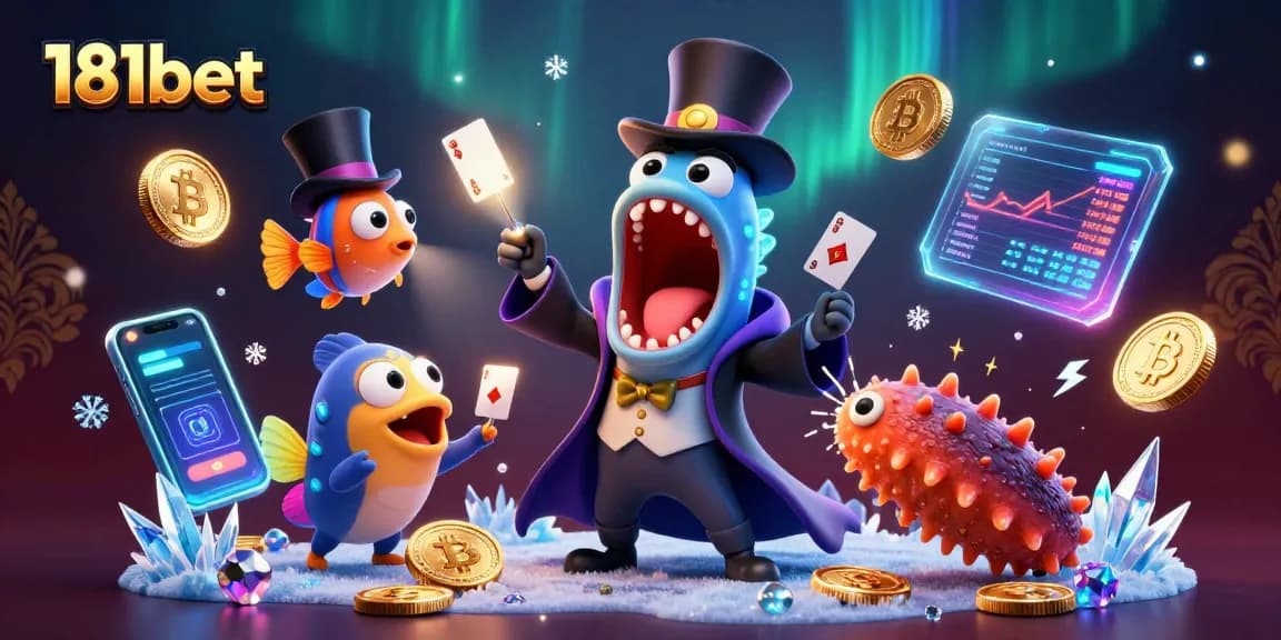 Win exciting rewards at 181bet with dazzling 3D illustrations showcasing unique casino magic!