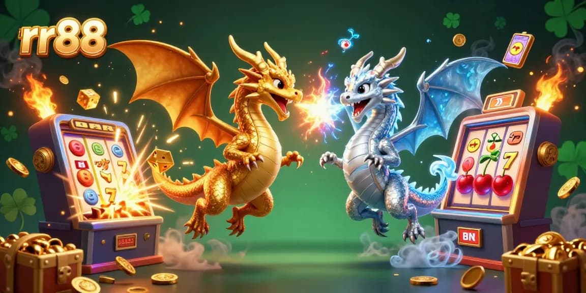 Engage with the thrilling rr88 casino experience highlighted by rich 3D dragons and jackpot symbols.