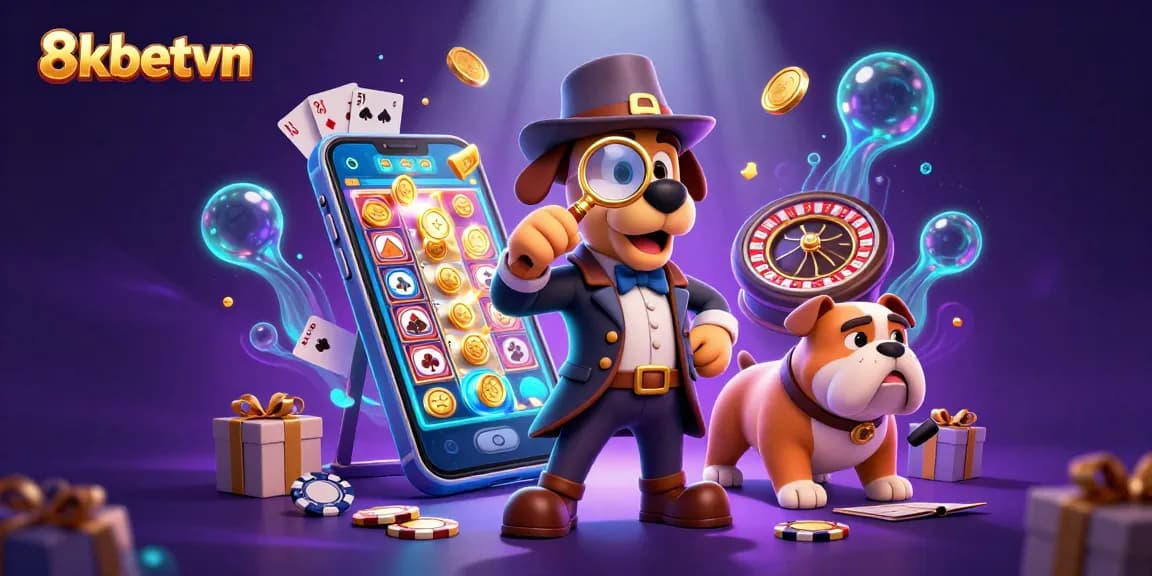 Discover winning strategies with the 8kbetvn cartoon detective uncovering gambling clues.