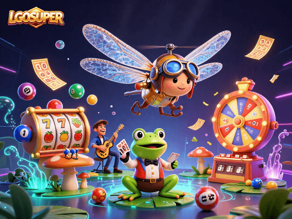 Experience thrilling gameplay at LGOSUPER with vibrant slot machines and dynamic casino action.