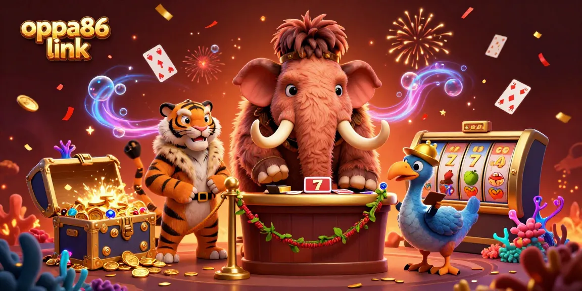 Experience the thrill of gaming with oppa86 link, where excitement meets exclusive VIP access in a vibrant casino atmosphere.
