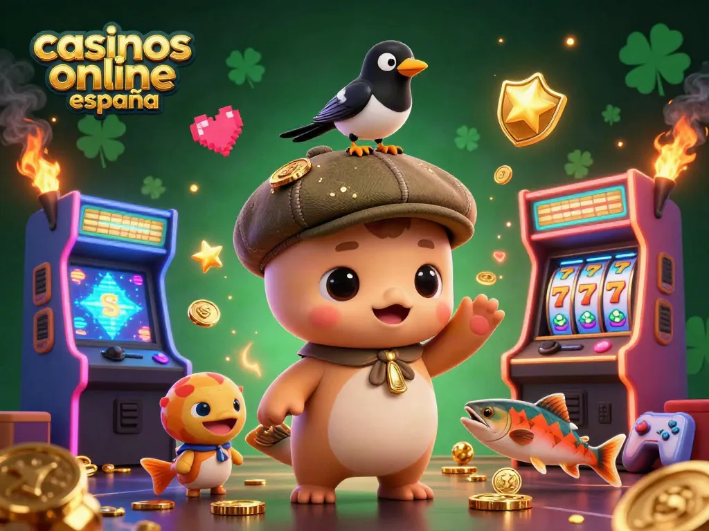 Disfruta de juegos en casinos online España con personajes fantásticos y máquinas de tragamonedas.