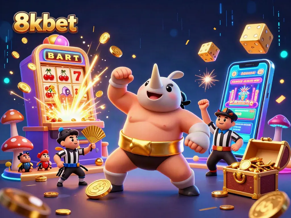 Spin the reels and win big at 8xbet with an exciting casino adventure bursting with coins and vibrant characters.