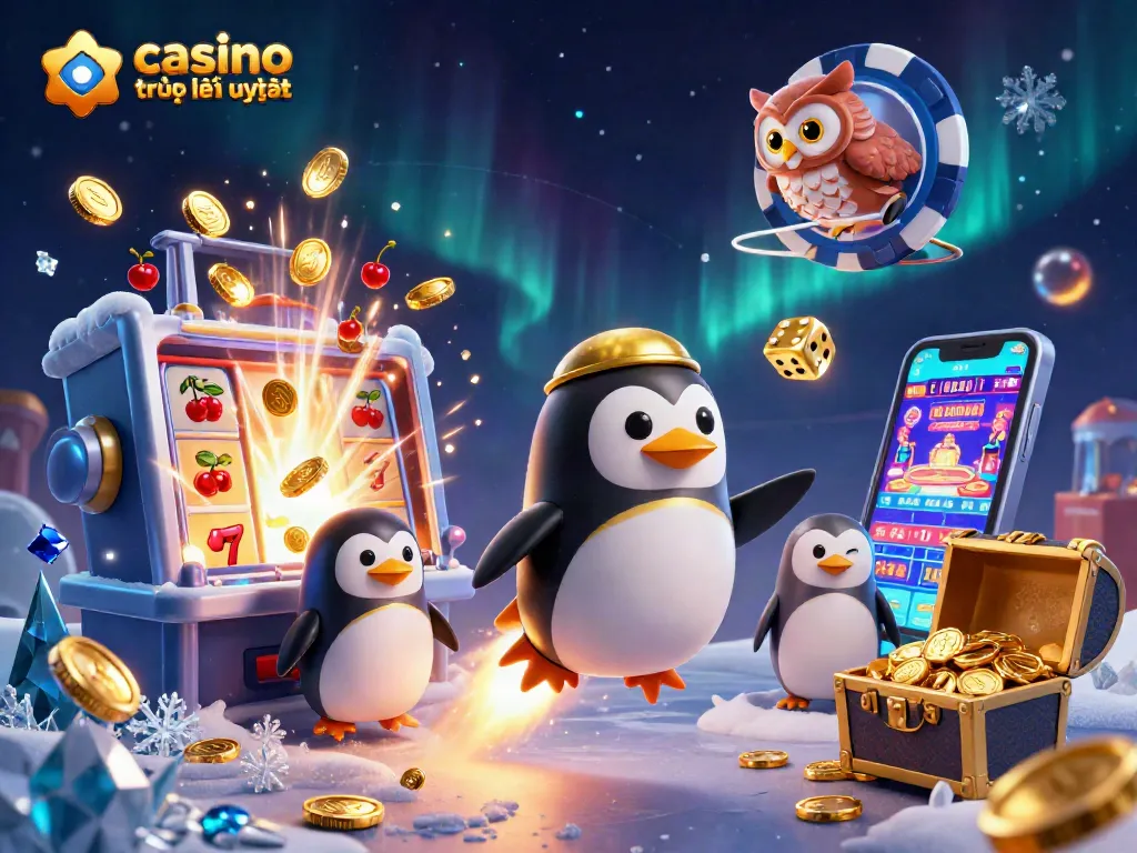 Các hoạt động tại casino trực tuyến uy tín với chủ đề phi hành gia và máy đánh bạc, tạo ra không khí thú vị.
