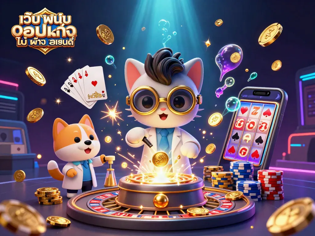 เดิมพันที่เว็บ พนัน ออนไลน์ เว็บ ตรง ไม่ ผ่าน เอเย่นต์ รับโชคจากเกมสล็อตและคาสิโน