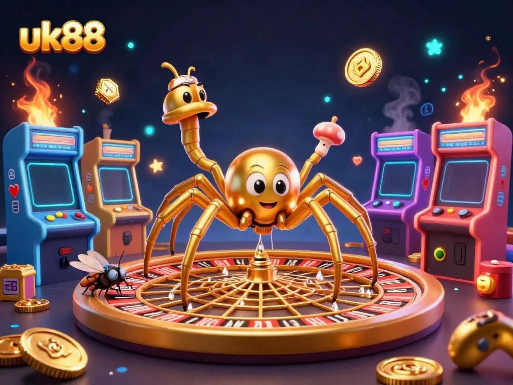 Experience thrilling betting action with the playful uk88 spider and centipede dealers in a vibrant casino adventure.