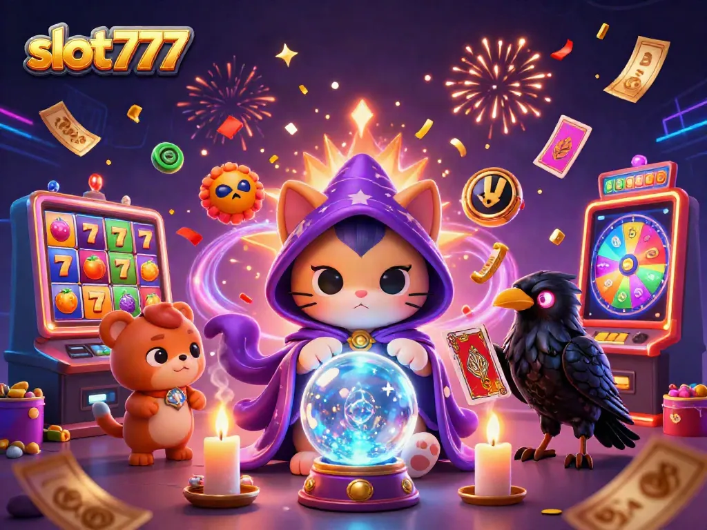 Slot777 menawarkan suasana bermain slot yang memukau dengan simbol dan elemen menarik.