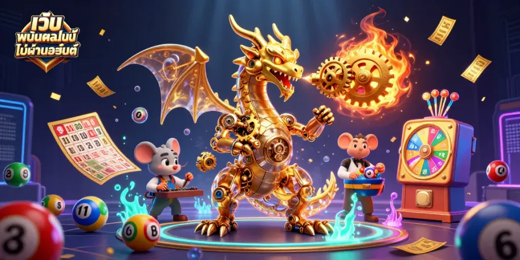 ลุ้นโชคกับเว็บพนันออนไลน์ ไม่ผ่านเอเย่นต์ เมื่อเกมมังกรทองบินออกมาในบรรยากาศที่มีสีสัน