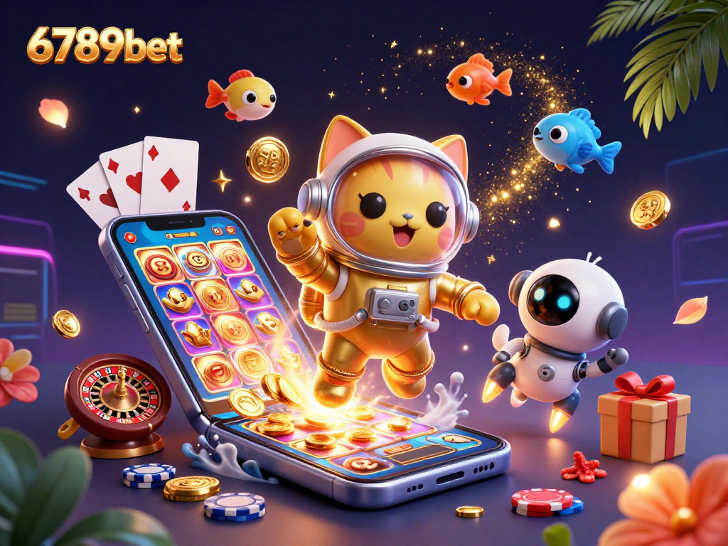 Experience high-stakes gaming with 6789bet’s dynamic casino illustration, offering a glimpse of exciting slot games and rich rewards.