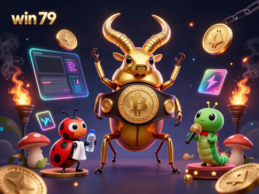 Engage with win 79 in a dynamic casino setting featuring golden beetle champion.
