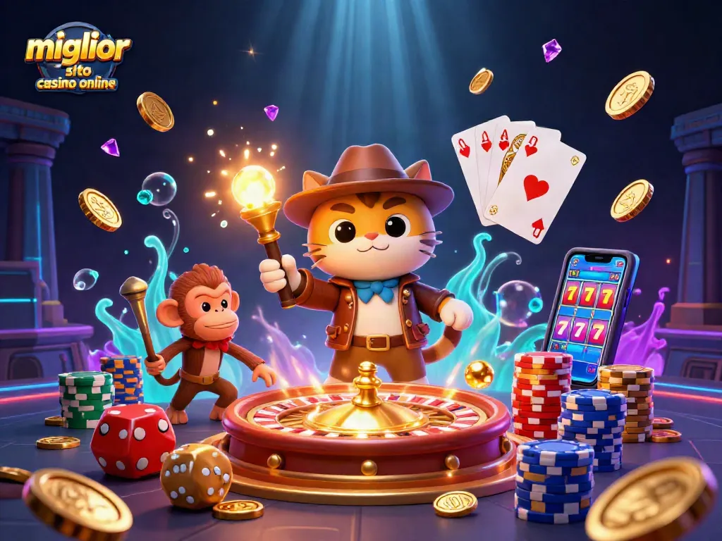 Scopri il miglior sito casino online con un gatto esploratore e un compagno scimmia tra artefatti e ricchezze.