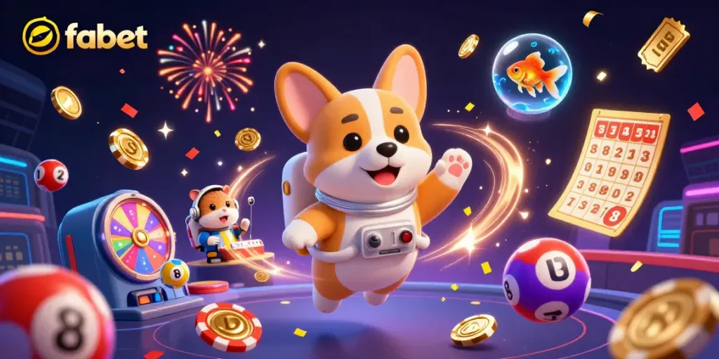 Experience fabet gaming with vibrant characters and dynamic action in a cosmic casino adventure.