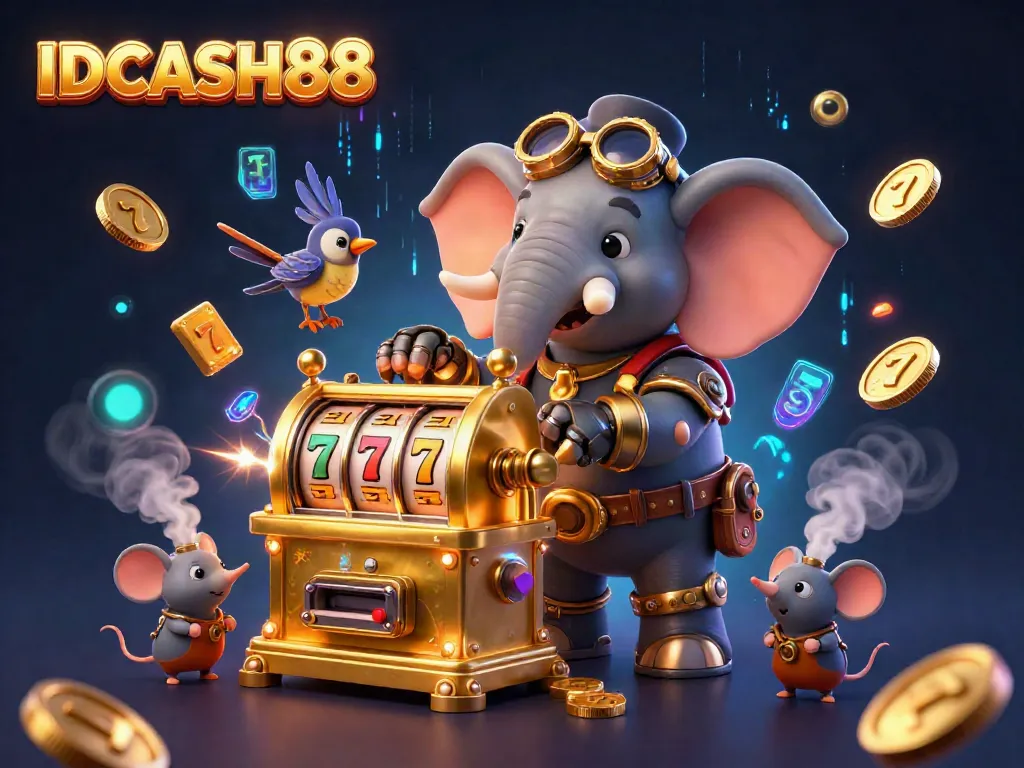 Spin the golden slot machine at IDCASH88 for a chance to win big prizes with immersive gameplay.