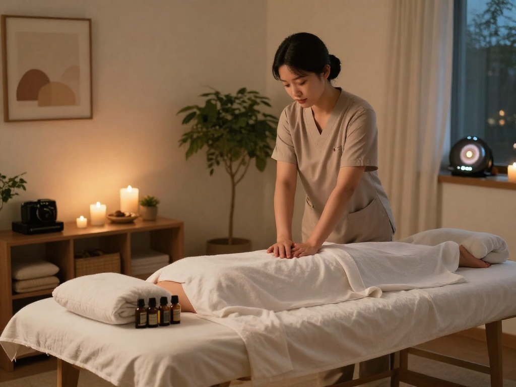 Experience soothing 강남출장마사지 in a tranquil home setting with professional care and relaxation.